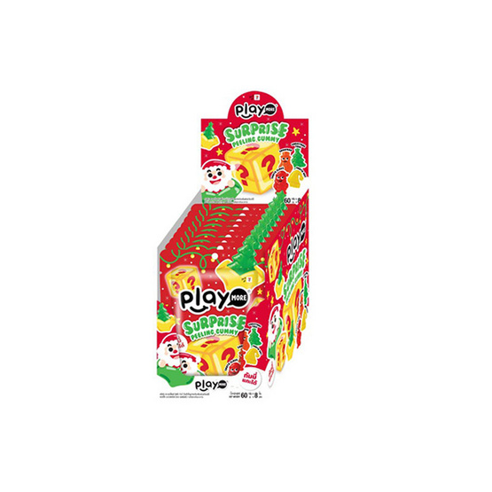 เพลย์มอร์ กัมมีคริสต์มาสเซอร์ไพรส์พิลลิ่ง 60 กรัม (แพ็ก 8 ชิ้น)