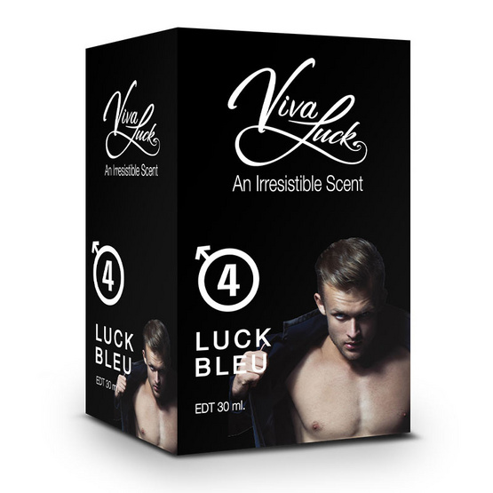 Vivaluck น้ำหอม Perfume กลิ่นLuck Bleu 30 มล. (แพ็ก 2 ชิ้น)