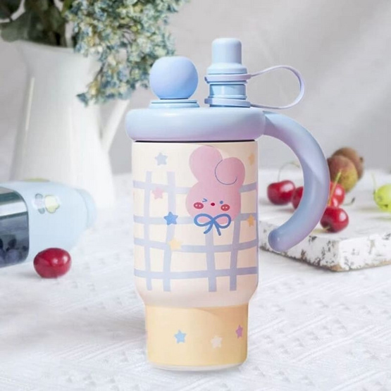 TinTin Shop แก้วเก็บอุณหภูมิ 800ML ลายการ์ตูน