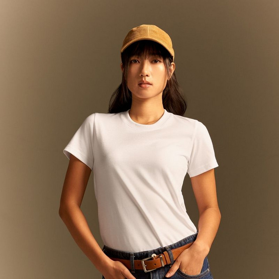 GQ Easy จีคิว อีซี่ เสื้อทรงผู้หญิง คอกลม