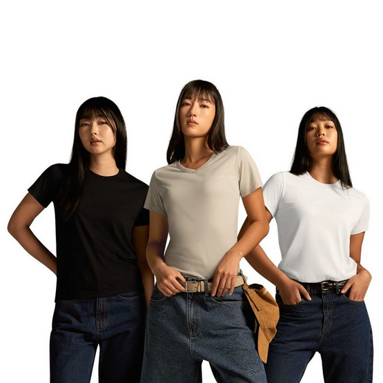 GQ Easy จีคิว อีซี่ เสื้อทรงผู้หญิง คอกลม