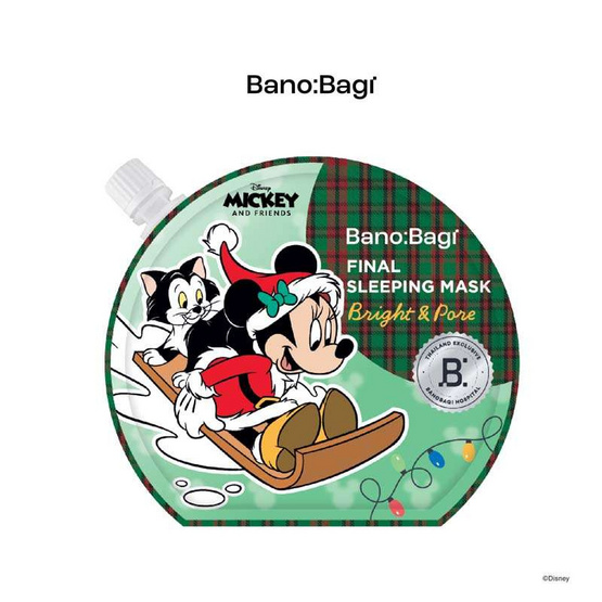 บาโนบากิ ไฟนอล สลีปปิ้ง มาส์ก ไบร์ท & พอร์ (ดิสนีย์) 24 มล.
