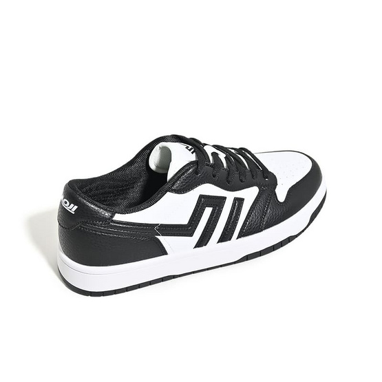 BAOJI รองเท้าผ้าใบ แฟชั่นผู้ชาย รุ่น CARLOS U-BJM843 สีดำ-ขาว