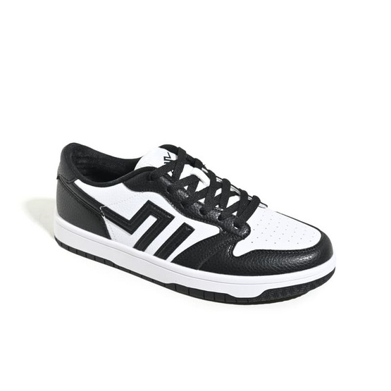 BAOJI รองเท้าผ้าใบ แฟชั่นผู้ชาย รุ่น CARLOS U-BJM843 สีดำ-ขาว