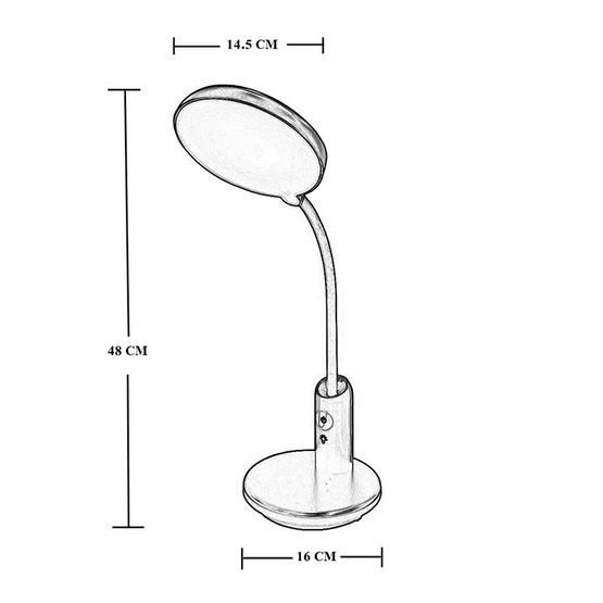 HATASHI โคมไฟ LED 6 วัตต์