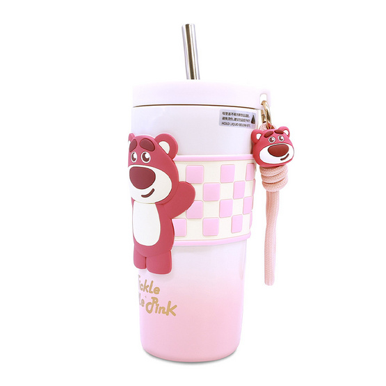 X&W กระบอกน้ำสแตนเลส 650 ML ล็อตโซ่