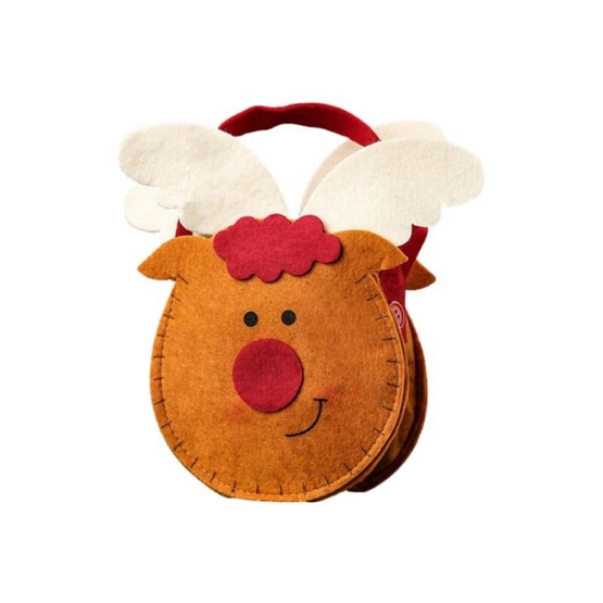 YSB-A02-กระเป๋าคริสมาสตร์ลายกวางเรนเดียร์