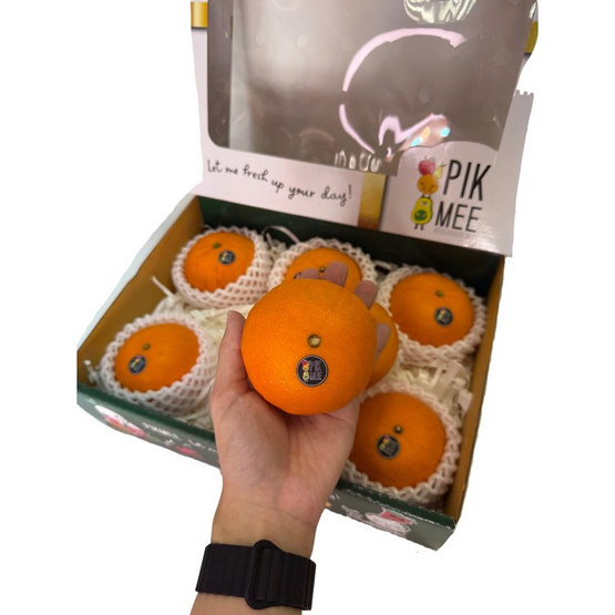 พิคมี ฟรุ๊ต เซตส้มแมนดาริน เกรดพรีเมียม กล่อง 8 ลูก