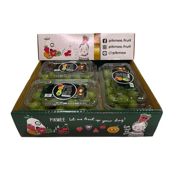 พิคมี ฟรุ๊ต เซตองุ่นไชน์มัสคัท 3 แพ็ก/กล่อง