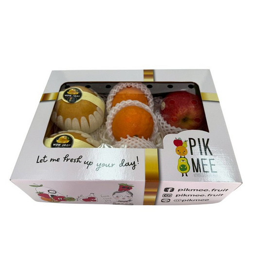 พิคมี ฟรุ๊ต เซตสุขมงคล (แอปเปิ้ลแอมโบรเซีย ส้มแมนดาริน สาลี่หิมะ)