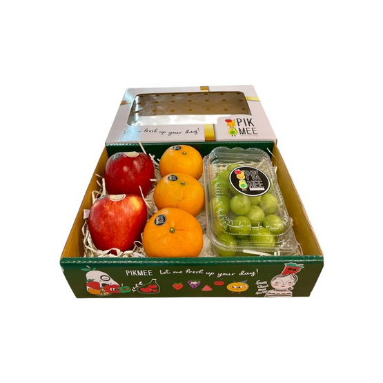 พิคมี ฟรุ๊ต เซตสุขสันต์มั่งมี (แอปเปิ้ลแอมโบรเซีย ส้มแมนดาริน องุ่นไซมัสคัท)