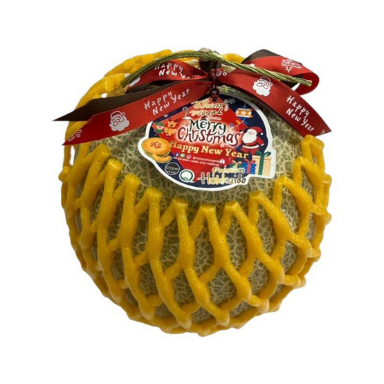 ไร่ชรินทร์พรรณ เมล่อนฮอกไกโดพรีเมียม สีส้ม 1 ลูก/กล่อง