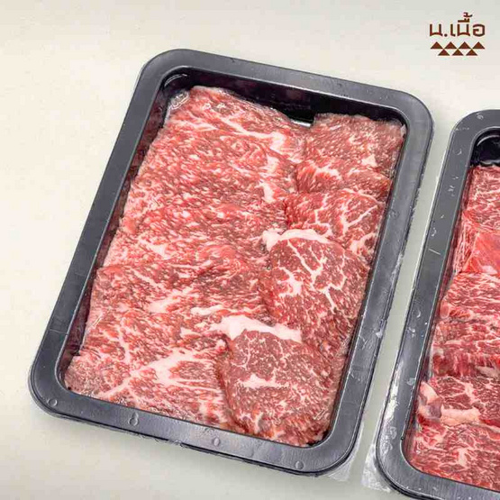 น. เนื้อ เซตคารูบิ เนื้อปิ้งย่าง ไทยวากิว 200 กรัม (2 แพ็ก)