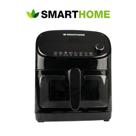 SMARTHOME หม้อทอดไร้น้ำมัน 5.5 ลิตร รุ่น MV-1403 BLACK