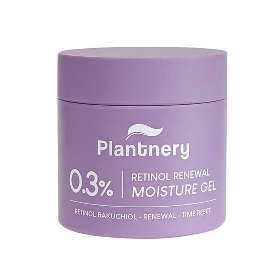 Plantnery มอยส์เจอร์เนื้อเจล Bakuchiol Retinol Skin Renewal Moisturizer 60กรัม