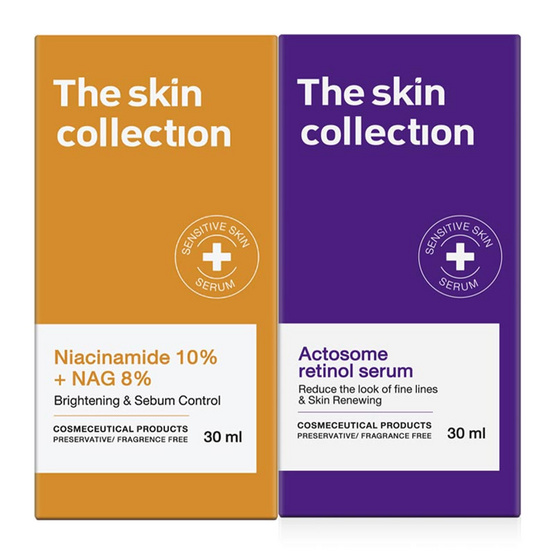 The Skin Collection Serum เซ็ตเซรั่ม 2 ชิ้น