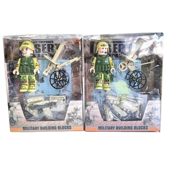 Onelink Toy ชุดทหาร+อาวุธ (แพ็ก 2 ชิ้น)