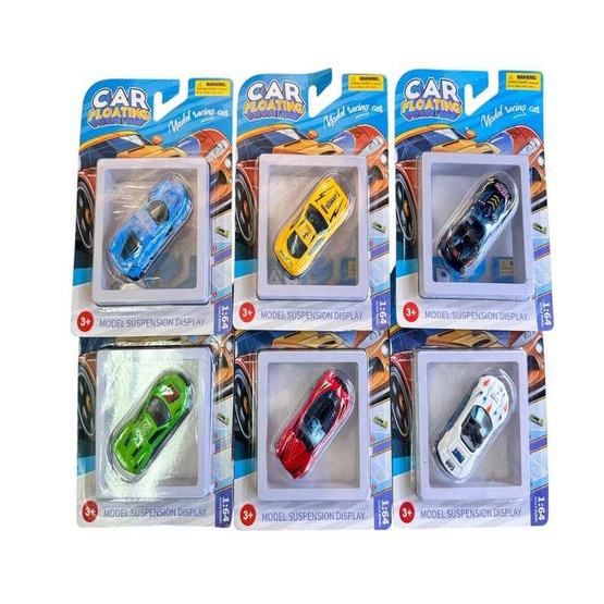 Onelink Toy รถเหล็กแผง1:64 (แพ็ก 6 ชิ้น)