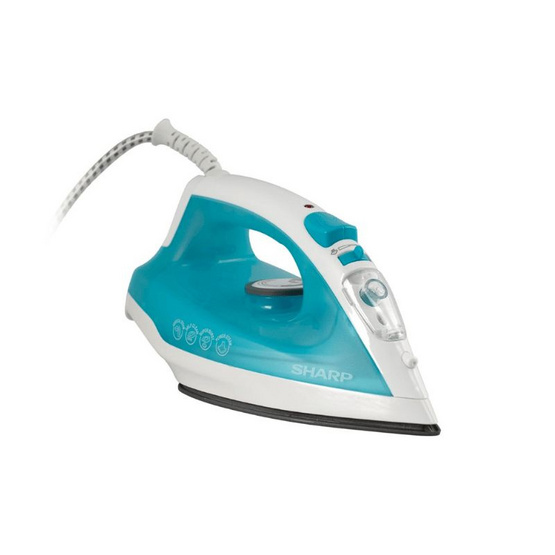 SHARP เตารีดไอน้ำ 190ml รุ่น EI-S300 ฟ้า