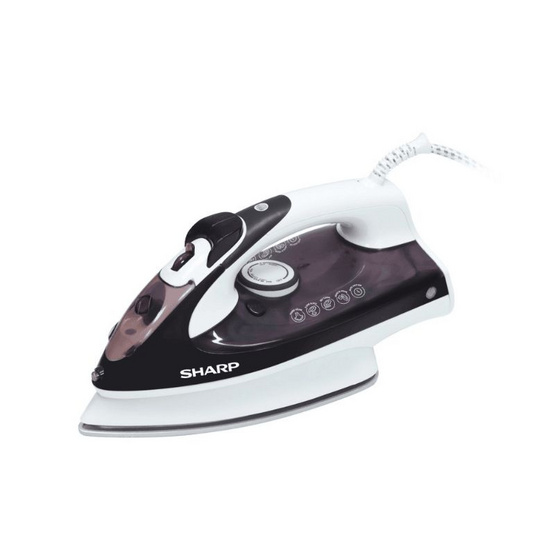 SHARP เตารีดไอน้ำ 450ml รุ่น EI-S302 ม่วงเข้ม