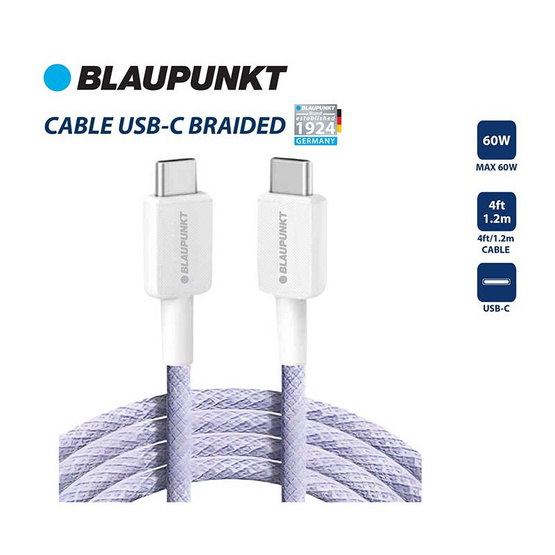 Blaupunkt สายชาร์จ C to C รุ่น BLC3201