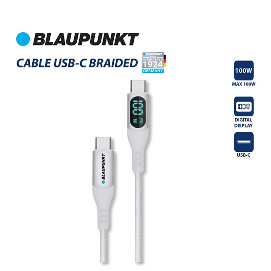 Blaupunkt สายชาร์จ C to C  รุ่น BLC9100