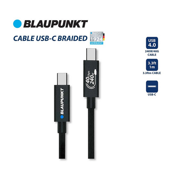 Blaupunkt สายชาร์จ C to C  รุ่น BLC5241