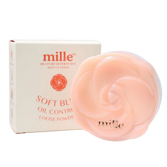Mille แป้งฝุ่น Soft Blur Oil Control Loosed Powder