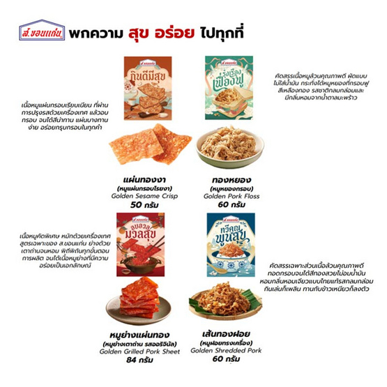 ชุดของขวัญส.ขอนแก่น พกสุขไปทุกที่ 2026 สีครีม