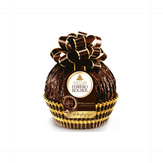 เฟอเรโร รอชเชอร์ แกรนด์ ดาร์กช็อกโกแลตผสมเฮเซลนัท 125 กรัม