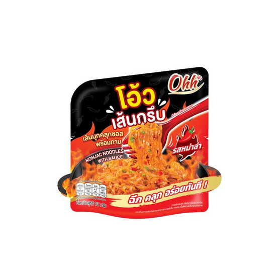 โอ้ว เส้นกรึบปรุงรสซอสหม่าล่า 112 กรัม (แพ็ก 8 ชิ้น)