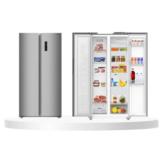 Aconatic ตู้เย็นไซด์ บาย ไซด์ 14.1Q รุ่น AN-FR4000S +AN-ICM1501