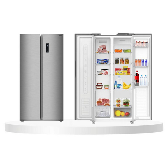 Aconatic ตู้เย็นไซด์ บาย ไซด์ 14.1Q รุ่น AN-FR4000S +AN-ICM1501