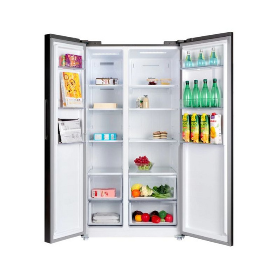 Aconatic ตู้เย็นไซด์ บาย ไซด์ 18.5Q รุ่น AN-FR5250S +AN-IDC2052