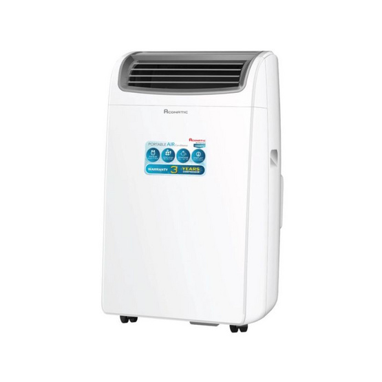 Aconatic เครื่องปรับอากาศเคลื่อนที่ 12000 BTU  รุ่น AN-PAC12C3 +AN-IDC2052