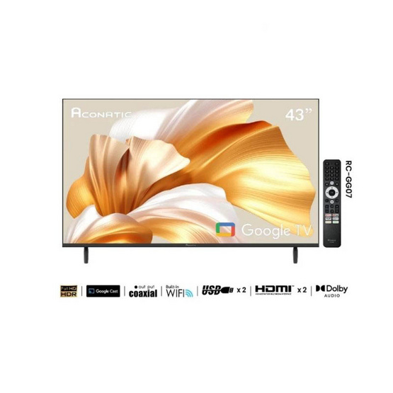 ACONATIC Google TV 43 นิ้ว 43HS1000AN