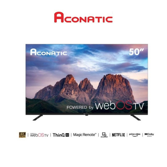 Aconatic LED TV 4K 50 นิ้ว 50US900AN WebOS