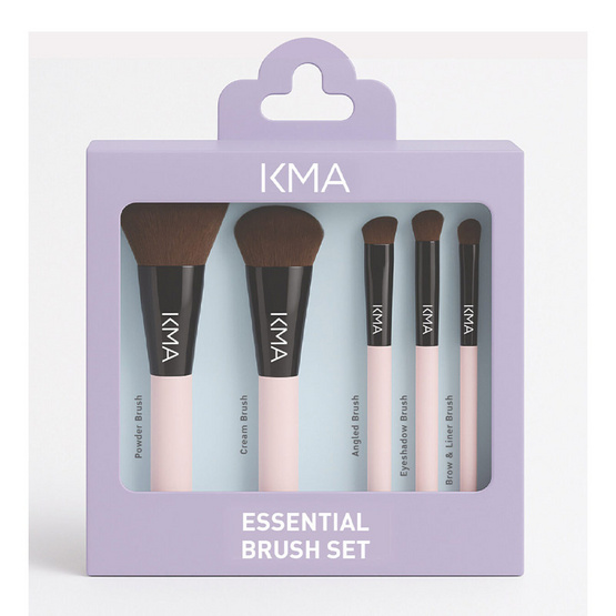 KMA ชุดแปรงแต่งหน้า Essential brush set (5ชิ้น)