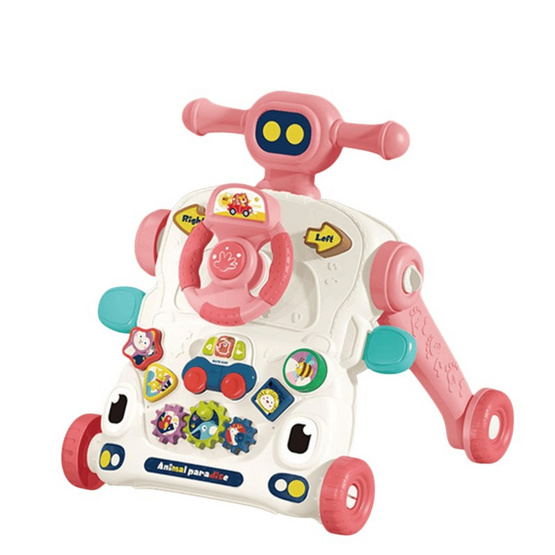 GMS TY0164 รถหัดเดิน สีชมพู