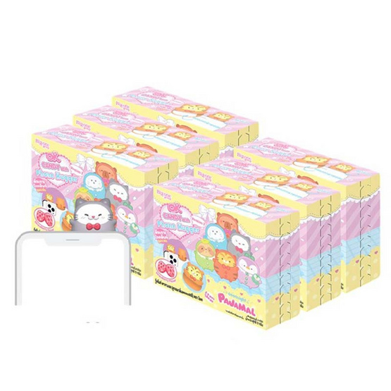 โอเค ลูกอมสตรอเบอร์รี่กู๊ดไนท์พาจามอลV.2ที่เกาะโทรศัพท์ คละแบบ 9 กรัม (แพ็ก 6 ชิ้น)