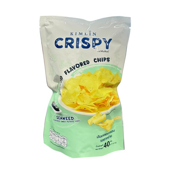 คิมลินน์ มันเทศอบกรอบรสสาหร่าย 40 กรัม (แพ็ก 6 ชิ้น)