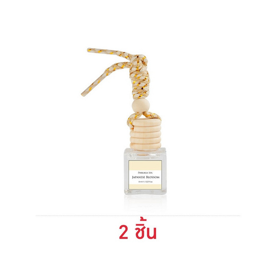 พฤกษา สปา น้ำหอมปรับอากาศรถยนต์ แบบแขวน 8 ml_Japanese Blossom