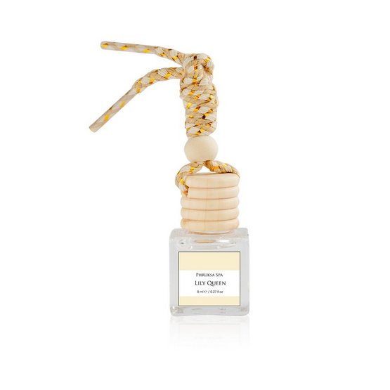 พฤกษา สปา น้ำหอมปรับอากาศรถยนต์ แบบแขวน 8 ml_Lilly Queen