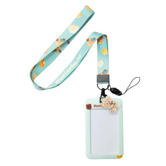 Set D ที่ใส่บัตรลายโดนัท และ มินิสแตนดี้น้องเนยดอกไม้