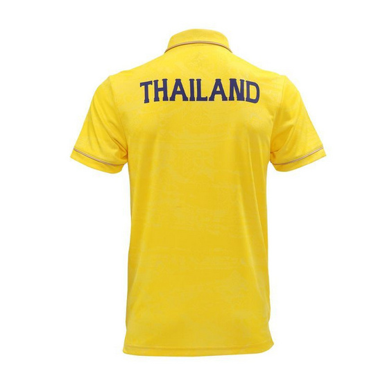 GRAND SPORT เสื้อคอปกแบบ ซีเกมส์ 2025 สีเหลือง รุ่น 012010
