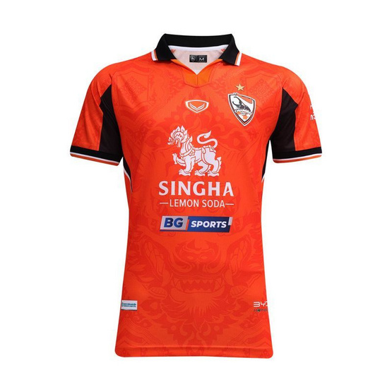 GRAND SPORT เสื้อฟุตบอลเชียงราย 2025 สีส้ม รุ่น 086003