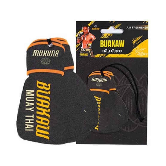 บัวขาว แผ่นหอมปรับอากาศ กลิ่นบัวขาว สีดำ