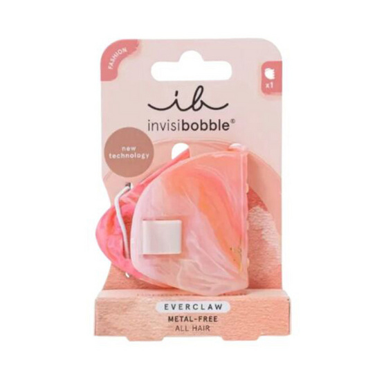 INVISIBOBBLE กิ๊บหนีบผม EVERCLAW M Pink Blossom 1pc