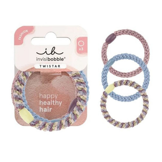 INVISIBOBBLE ยางรัดผม TWISTAR Lavender Braids 3pc