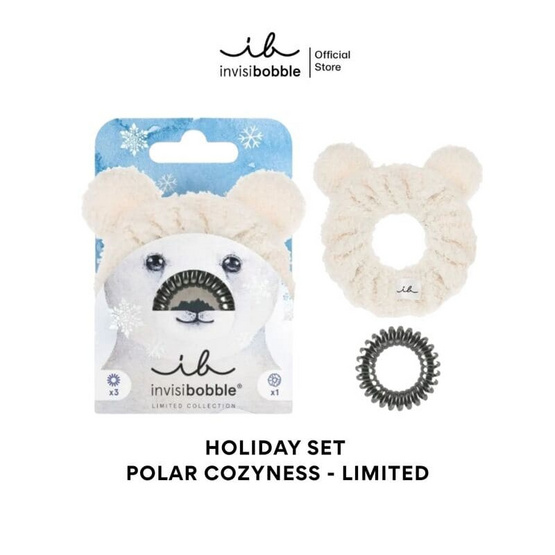INVISIBOBBLE ยางรัดผม SET Polar Cozyness 4pc